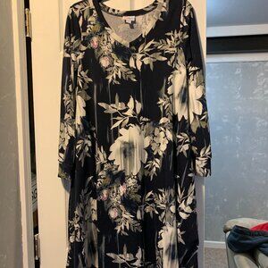 Womens LuLaRoe Long Sleeve Dress